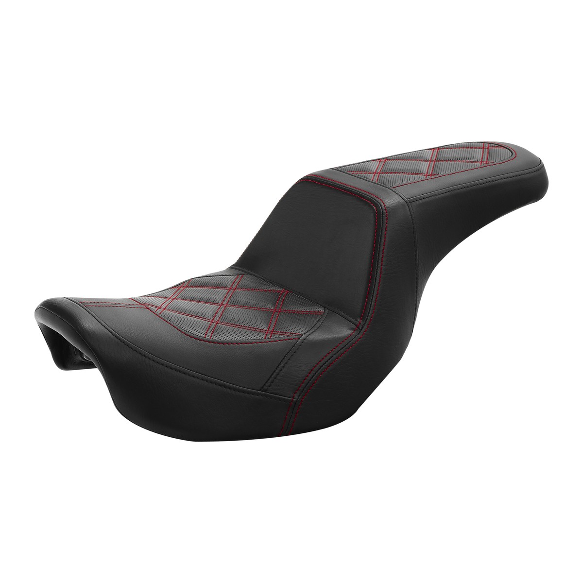 Driver Passenger Seat Fit For Harley Dyna Low Rider Street