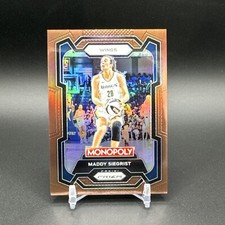2024 PAININ PRIZM WNBA MONOPOLY MADDY SIEGRIST BROWN PRIZM /249 WINGS