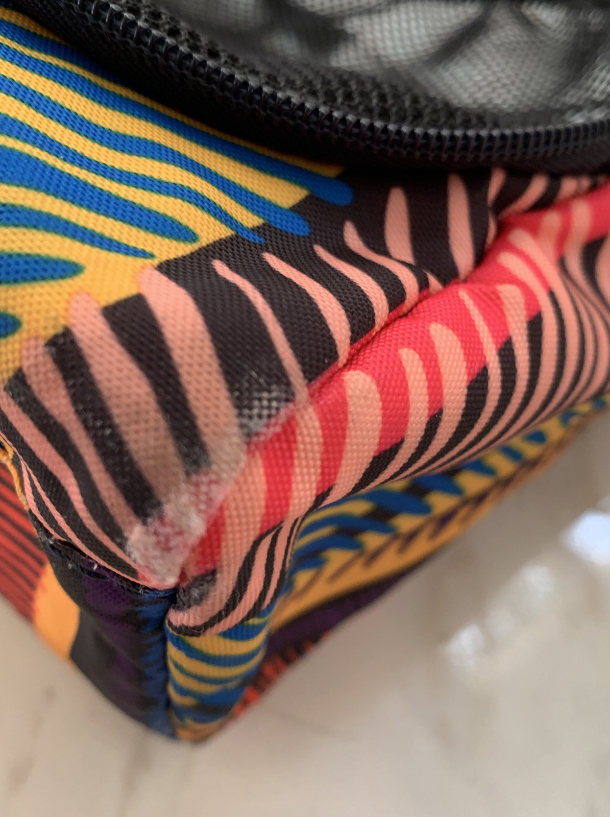 Kipling Ridge Print Colorful Lunch bag Gem