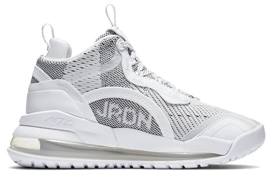 【未使用品】 NIKE JORDANS AEROSPACE 720 ナイキ ジョーダン エアロスペース CW3879 サイズ9 27㎝ ハイカット スニーカー ホワイト 白 未使用品】 NIKE JORDANS AEROSPACE 720 ナイキ ジョーダン エアロ