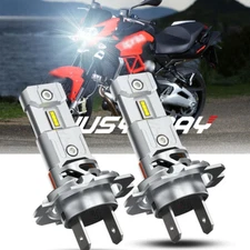 For Aprilia Shiver 750 900 LED Headlight Kit H7 white Bulbs 6000K Pair
