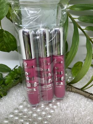 essence shine shine shine wet look lipgloss 04 flirt alert 3er Pack 3 x 5ml neu