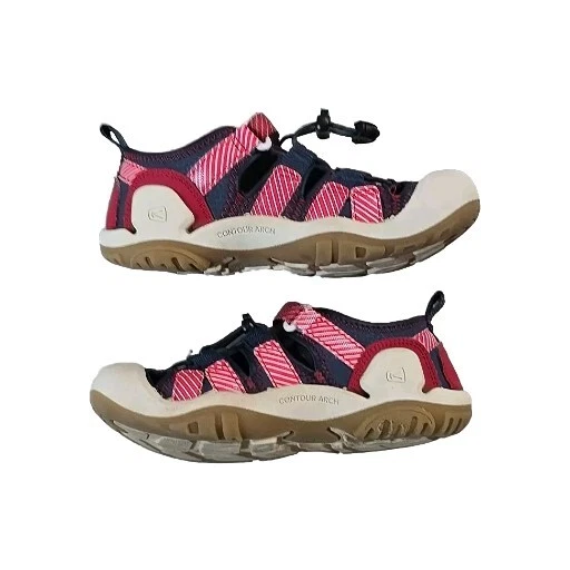 Sandalias impermeables Keen Knotch Creek unisex niños azul rojo Toodler EE. UU. talla 13 Foto 3 de 4