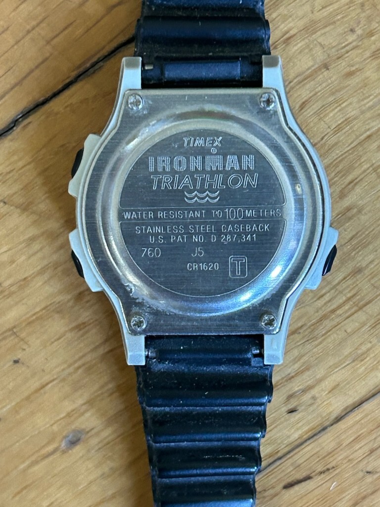 【TIMEX】TRIATHLON 希少 ヴィンテージ 電池新品 TIMEX × and wander IRONMAN 8-LAP wristwatch japan limited