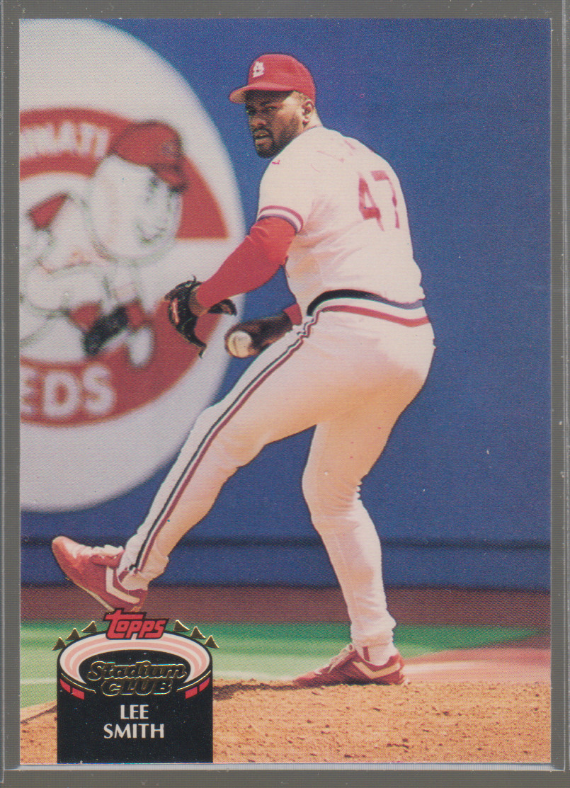 1992 Stadium Club #180: Lee Smith