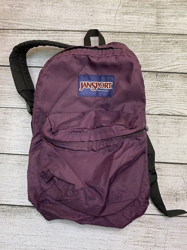 Vintage Jansport Backpack Purple Made 