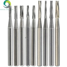 Wave Dental Burs Carbide FG 557 701L High Speed Long Shank Friction Grip Midwest
