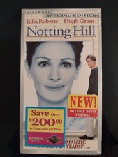 Notting Hill (VHS, 2000, Special Edition) Julia Roberts and Hugh Grant