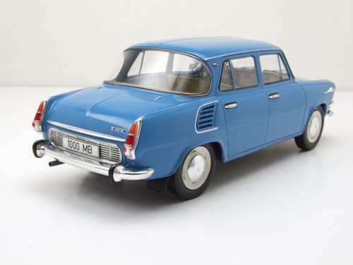 Skoda 1000 MB 1964 Bleu Maquette de Voiture 1:18 MCG - Bild 2 von 9
