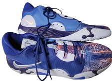 Nike PG 6 Blue Paisley Mens Basketball Shoes Size 18 Comfort Colorful