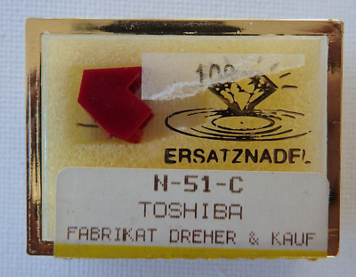 Diamant Nadel für Toshiba N 51 D / C 52 M - Goldring ELAN -  Fisher ST 55 D  D&K