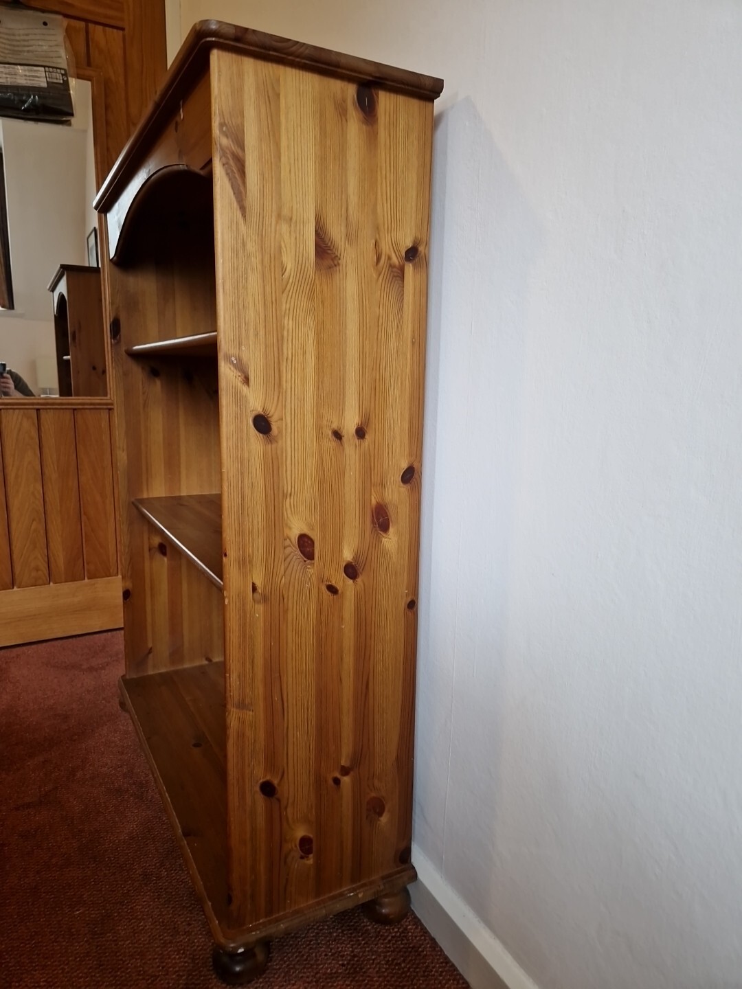 Solid Pine Bookcase eBay