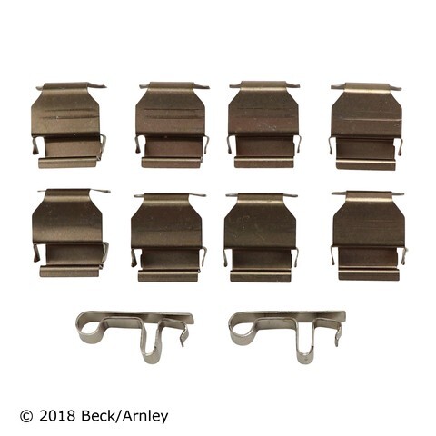 Beck/Arnley Disc Brake Hardware Kit - 084-1637 Complete Brake Installation Set