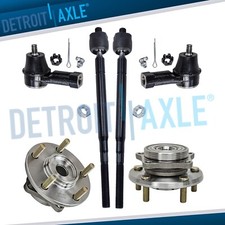 Front Wheel Bearing Inner Outer Tie Rod Kit For Chrysler Sebring Dodge Stratus