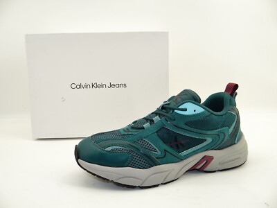 Calvin Klein Jeans RETRO TENNIS SU-MESH Sneaker Sport Schuhe atlantic deep  42