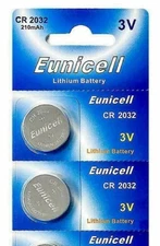 2 piece CR2032 2032 LM2032 BR2032 3V Lithium Battery USA Seller