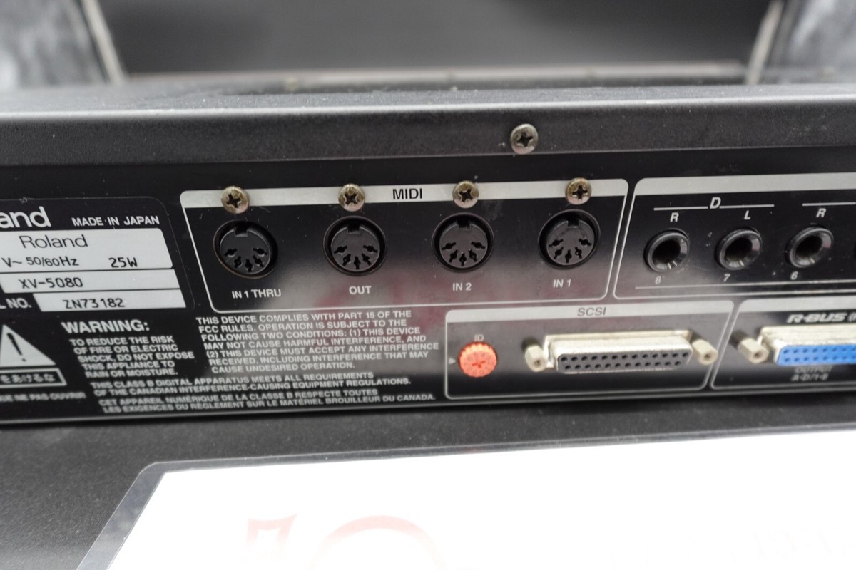 Roland XV-5080 128-Voice Synthesizer Module With Power Cable