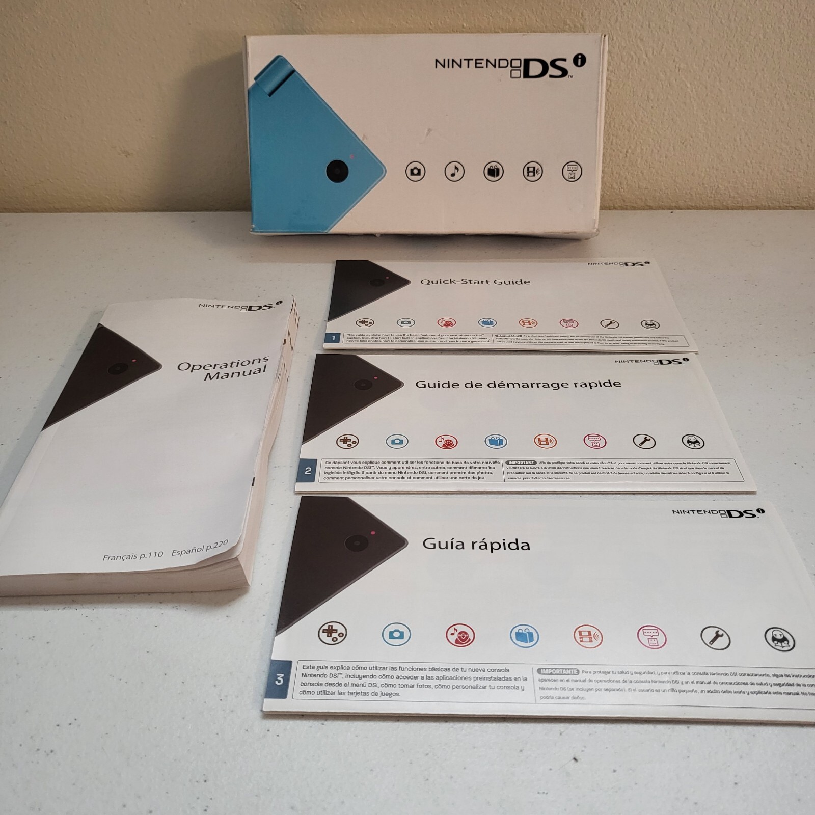 Dsi - Console Box & Inserts Only Metallic Blue Nintendo Dsi No Console –  vandalsgaming