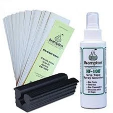 BRAMPTON GRIP KIT, 15 2x10" STRIPS, HF-100 SOLVENT, SHAFT HOLDER, DIRECTIONS