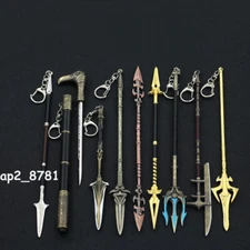 1/12 Spear Lance Halberd Sword Trident For Alexios Odyssey 6'' Action Figure