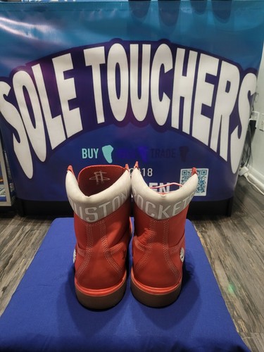 Size 12 Timberland 6" × Houston Rockets No Box - Picture 4 of 9
