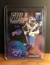 🔥2021 Panini Donruss Elite-Stefon Diggs-Full Throttle Purple #/75-Mint🔥