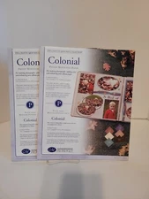 Creative Memories TWO PACKS 10x12 Colonial Paper Packs NIP