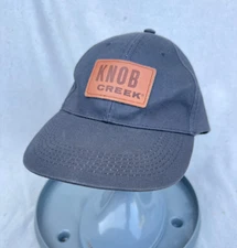 Knob Creek Bourbon Whiskey Strapback Adjustable Hat Cap Baseball Men Women Gray