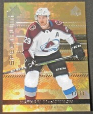Nathan MacKinnon 2019-20 SP Authentic Spectrum FX Gold #S-11 (17/50) Avalanche