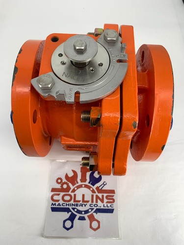 XOMOX 6H4010 XLB12A 3” CL150 PFA Lined Ball Valve 400°F @ 120PSI No Box - Picture 4 of 11