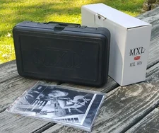 Original MXL 603S Condenser MICROPHONE w/Orig MXL WIND SCREEN & Orig MXL ADAPTER