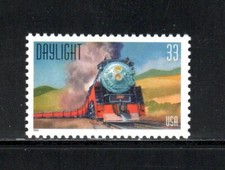 3333 * DAYLIGHT ~ TRAIN * U.S. 33c Postage Stamp MNH