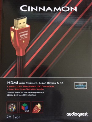 Audioquest HDMI cinnamon 2m cable | eBay