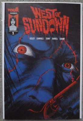 WEST OF SUNDOWN #1 VARIANT..SEELEY/CAMPBELL..VAULT 2022 2ND PRINT..NM