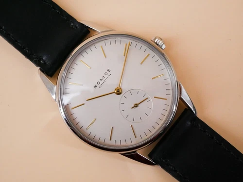 Nomos Glashütte Orion 101 Sekunde Stahl Full Set 2000 Uhr Handaufzug Bauhaus
