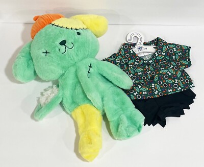 ポムポムプリン✖ビルドアベア　ゾンビぬいぐるみ 2024 Build-A-Bear HeLLO KiTTy Zombie Halloween POMPOMPURIN Plush