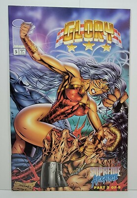Glory Vol 1 #5 1995 First Print Supreme Apocalypse Part 3 of 5 Image Comic Duffy