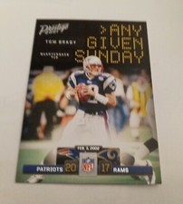 2021 Panini Prestige Any Given Sunday Tom Brady #13 New England Patriots MINT