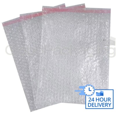 900 x BP4 STARK EINFACH KLAR SCHALEN & VERSIEGELUNG BLASENBEUTEL TASCHEN 230x285mm (9x11'')