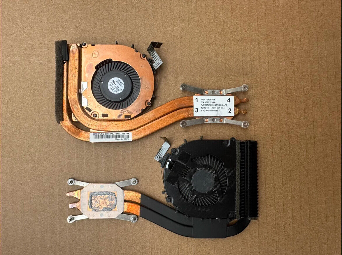 Laptop FOR Lenovo ThinkPad X1 Carbon 3st Gen CPU Cooling Fan Heatsink 04W3589