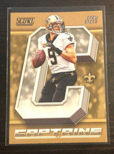 2018 Panini Score DREW BREES Captains #20 Saints