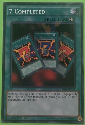 7 Completed - BP03-EN135 - Shatterfoil Rare, 1st Edition, Near