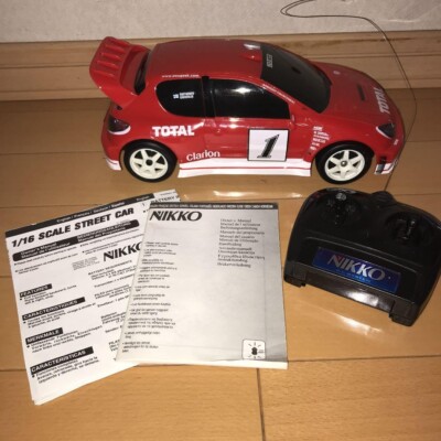 ニッコー ラジコン 1/16 NIKKO PEUGEOT206 WRC NIKKO Radio Control Car World Rally Car Legend PEUGEOT 206