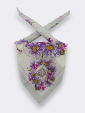 Vintage Christian Dior Handkerchief Neckerchief Bandana Pocket Square Gift