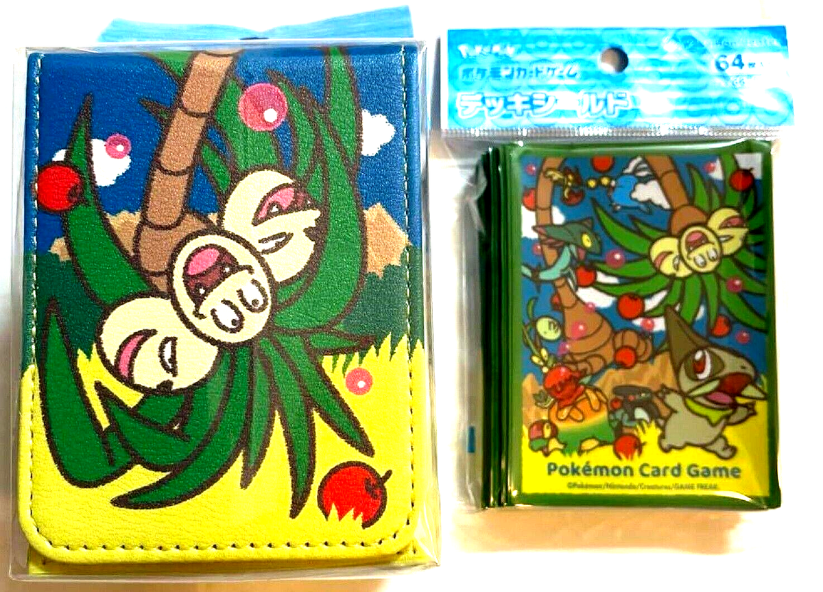 Pokemon Official Deck Shield 64 Sleeve & Filp Deck Case Alola
