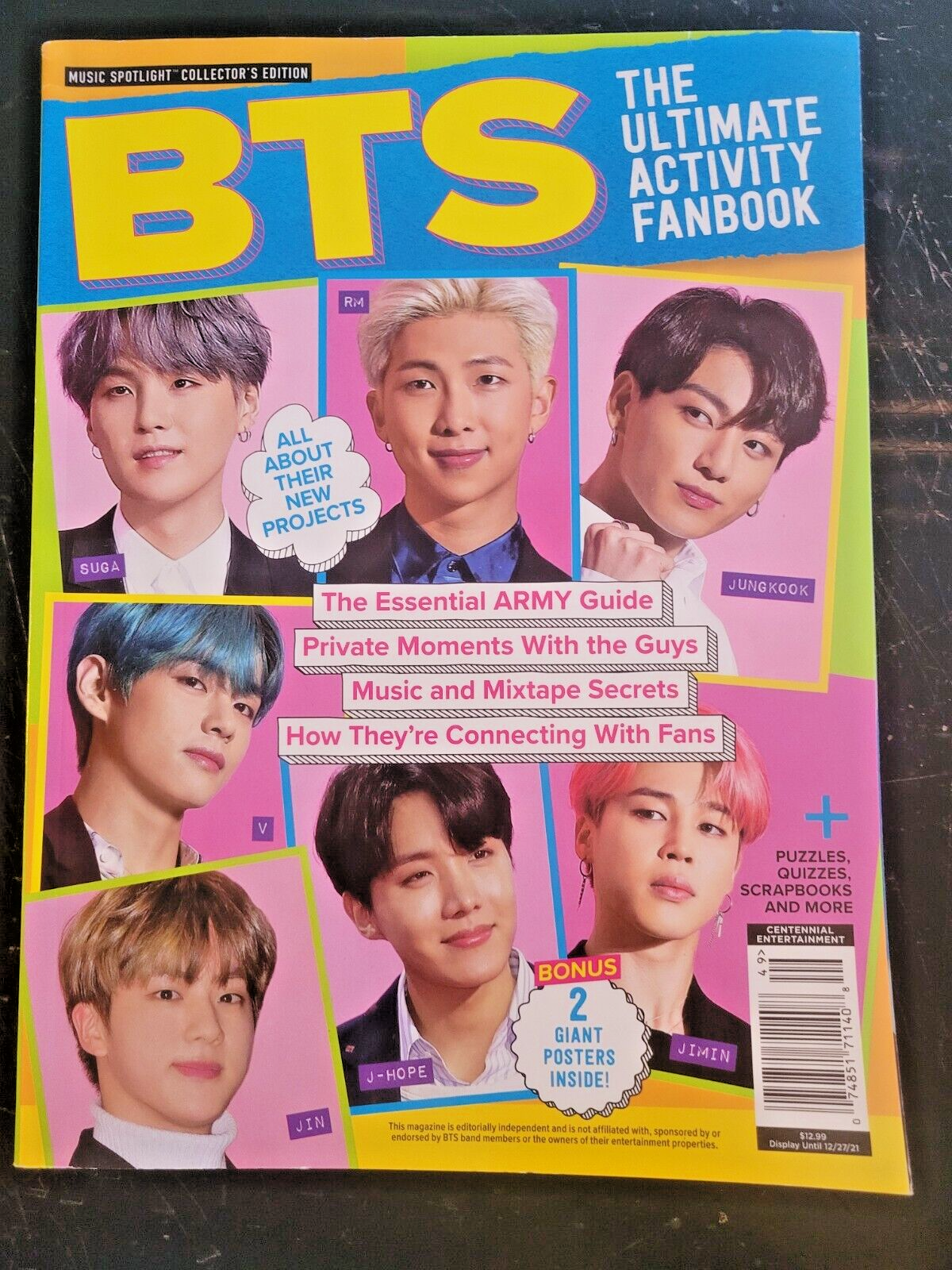 BTS Ultimate Activity Fanbook with 2 Free Posters - Collector's Edition