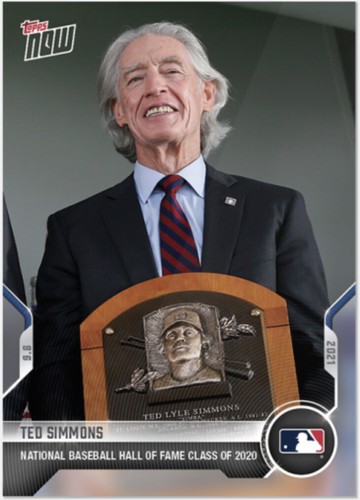 2021 Topps Now 778 Ted Simmons