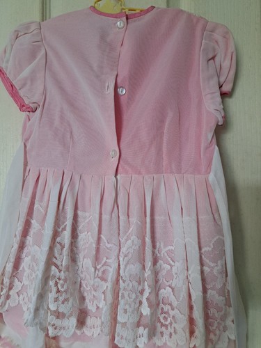 PINK CHILDS DRESS - Picture 5 of 8
