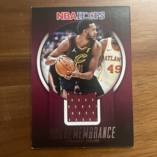 2023-24 NBA Hoops Evan Mobley #RR-MOB ROOKIE REMEMBRANCE WORN MATERIAL Cavs