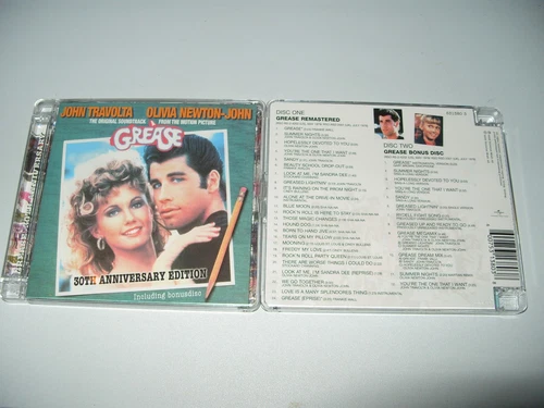 Grease 30TH ANNIVER Deluxe  Olivia Newton John 2 cd 2008 New/Not Sealed -Rare